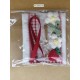 Yolanda Cranberry And Four-Leaf Clover JSK(Reservation/Full Payment Without Shipping)
